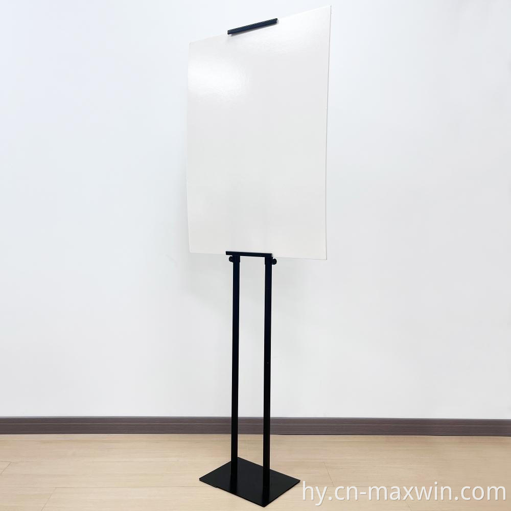 Պատվեստների պաստառի կանգառը Pedestal Poster Stand